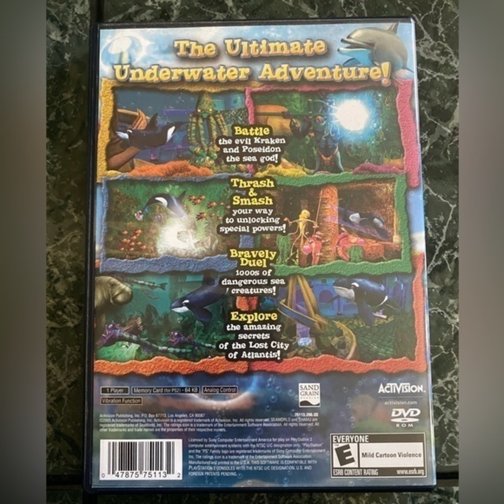 Sea world Shamu’s Deep Sea Adventure Playstation 2 - Picture 2 of 3
